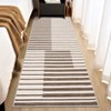 Machine Washable Boho  Rugs for Bedroom Under Dining Table - Non-Slip Neutral Morden Indoor Floor Carpet for Home Office - 3 of 4