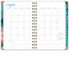 Global Printed Products Hardcover AY 2025-2026 Fashion Planner - 5.5"x8" (Teal Floral) - 3 of 4