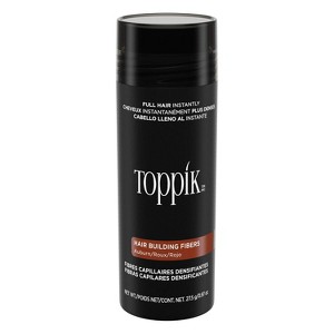 Toppik Hair Building Fibers, Fill In Fine or Thinning Hair Instantly Thicker, Fuller Looking Hair Auburn .97 OZ - 1 of 3