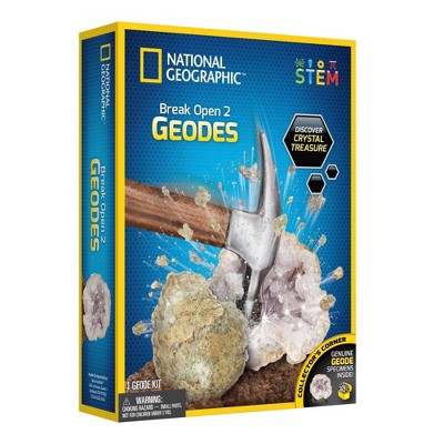 NATIONAL GEOGRAPHIC Rocks & Fossils Kit , Ultimate Rock Collection