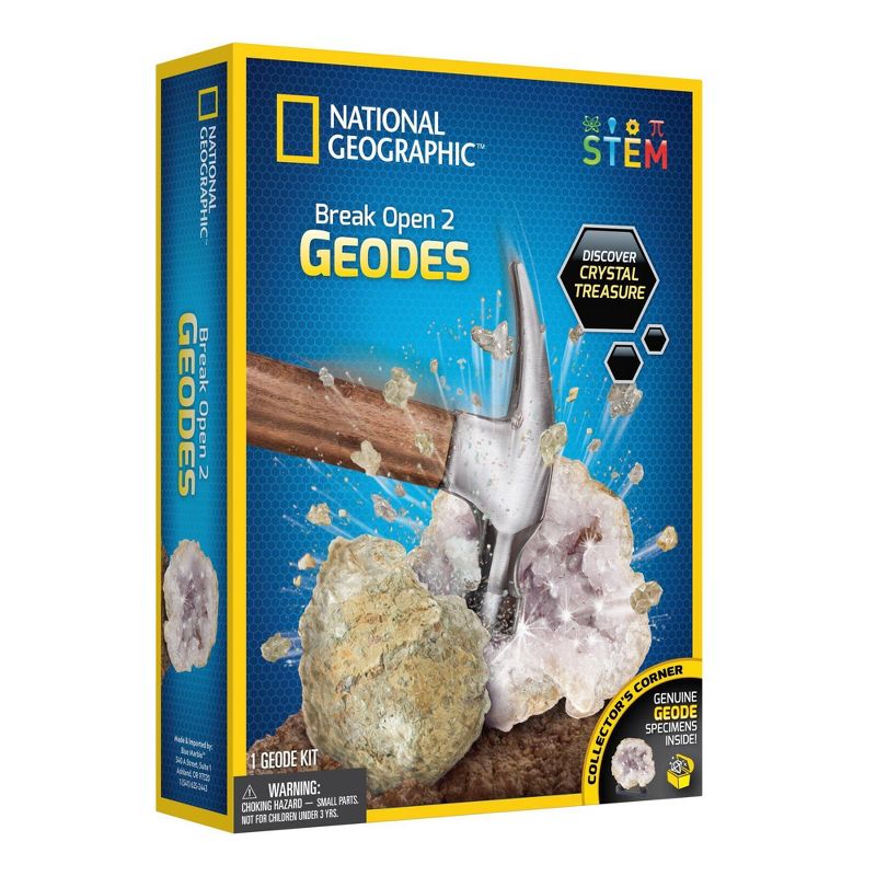 National Geographic Break Your Own Geode Kit, 1 of 9