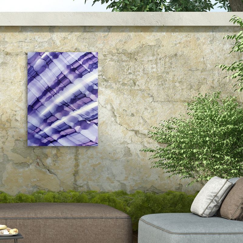 Tara Mann  Purple Moon Outdoor Canvas Art, 5 of 8
