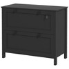 NicBex Modern File Cabinet ,Vertical/Lateral Filing Cabinets with 2 Drawers,Office Cabinet for Home and Office - 2 of 4