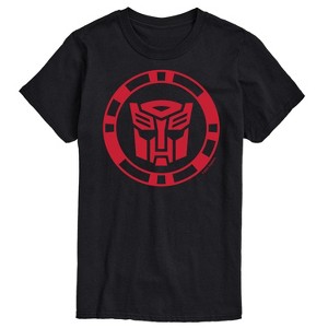 Men's - Transformers - Autobot Logo- Adult Short Sleeve T-Shirt Short Sleeve Graphic T-Shirt - 1 of 4