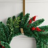 20" Christmas Unlit Mixed Greenery Wreath Red Berries - Wondershop™ - 3 of 3