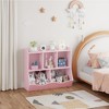 GustoWave Kids Bookshelf, Children Bookcase Toy Storage Cubby, Children's Toy Shelf, Storage Cabinet, Fit for Playroom, Living Room, Nursery - 4 of 4