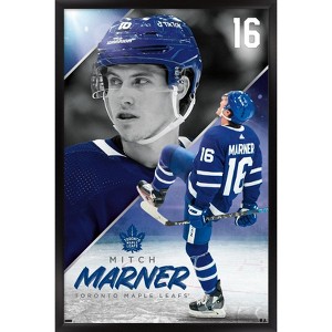 Trends International NHL Toronto Maple Leafs - Mitch Marner 22 Framed Wall Poster Prints - 1 of 4