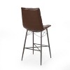 2pc Pineview Contemporary Tufted Counter Height Barstools - Christopher Knight Home - 4 of 4
