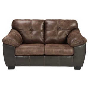 Gregale Loveseat Coffee - Signature Design by Ashley, Brown