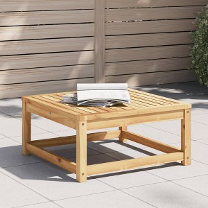 vidaXL Patio Table 24.8 In.x24.8 In.x11.8 In. Solid Wood Acacia - 1 of 4