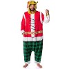 Shrek Santa Adult Unisex Hooded Kigurumi Costume Pajama Union Suit Shrek Santa - 3 of 4