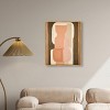 Art Remedy Abstract Pottery Brown Earthy Abstract Wall Art Framed - 2 of 4