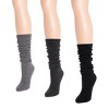 MUK LUKS Women's 3 Pair Pack Knee High Socks - 2 of 4