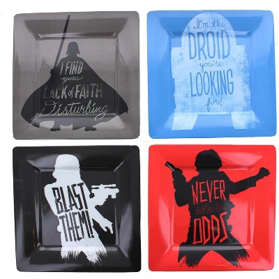 star wars melamine plates