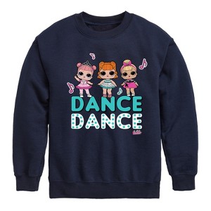 Boys' - LOL Surprise! - LOL Dance Graphic Long Sleeve Fleece Sweatshirt - 1 of 4