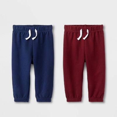 maroon jogger pants