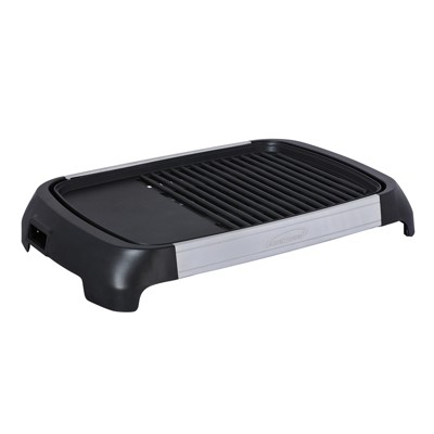 Brentwood Select TS-641 1200 Watt Electric Indoor Grill & Griddle in Stainless Steel