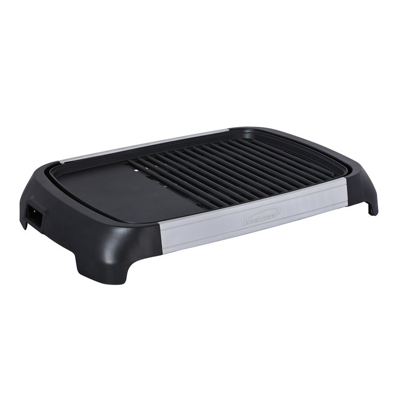 Brentwood Select TS-641 1200 Watt Electric Indoor Grill & Griddle in Stainless Steel, 1 of 9