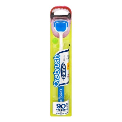 electric toothbrush with tongue cleaner