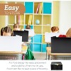 4E's Novelty 4ct Desk Dividers in Black & White – Privacy Folders for Students, Classroom Essentials for Teachers - 2 of 4