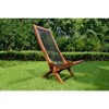 TiramisuBest Folding Chair,All-Weather Outdoor Chair with Armrests, Ergonomic Stackable Lounge Chair, Dark Green, 380 lbs Capacity - 2 of 4