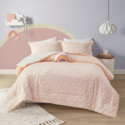 9 Pcs Paisley Print Percale Cotton Comforter Set, All Season Home Textile fits Elegant Bedroom Decor