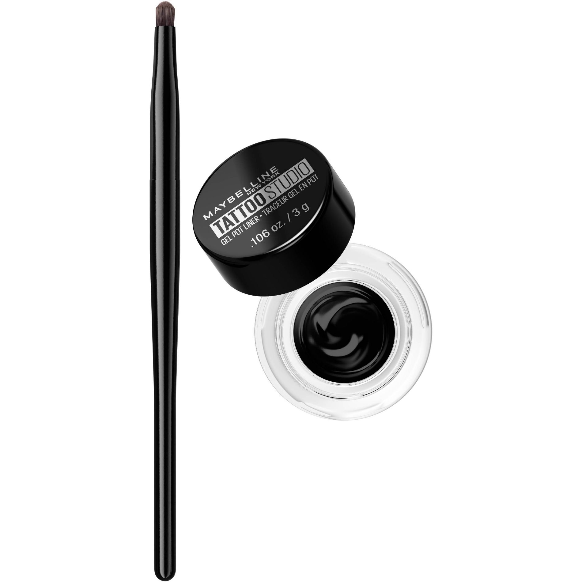 Maybelline Eye Studio Lasting Drama Gel Eyeliner - 0.106oz