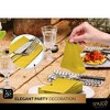 SparkSettings Dinner Napkins, 8” x 4.5” 2 Ply Paper Napkins, Pack of 40 - 3 of 4