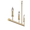 Quorum Lighting Harmony 5 - Light Chandelier in  Aged Brass - 2 of 4