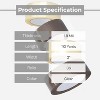 PSBM 36 Rolls 2" x 110 Yards (330 Ft.) 1.9 Mil Clear Carton Sealing Packing Tape - 2 of 4