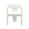 Meridian Furniture,Brenda Chenille Fabric Dining Chair, Set of 2 - 3 of 4
