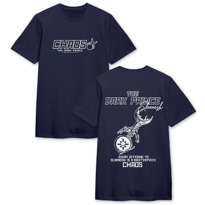 Warhammer 40000 Chaos Slaanesh Men's Navy T-shirt-small : Target