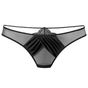 Women's Sexy Sheer Thong Panty - LASCANA - 1 of 4