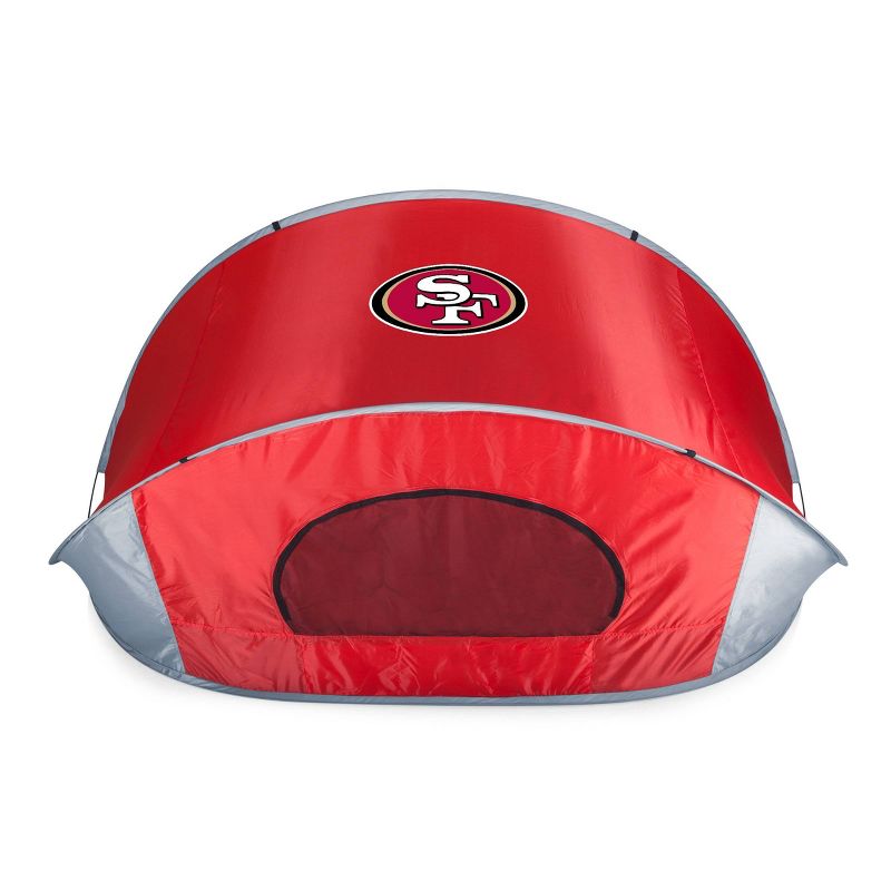 NFL San Francisco 49ers Manta Portable Beach Tent - Red, 1 of 8