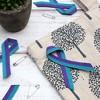 Bright Creations 250 Pack Suicide Prevention Awareness Ribbons with Pins - 2 of 4