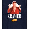 Men's Seinfeld Kramer Short Sleeve Graphic T-Shirt - Navy - LG Big and Tall - 2 of 4