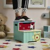 Lycvki Kids Funnel Joseph Boys Blue Animal Step Stool - 4 of 4