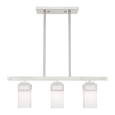 Livex Lighting Harding 3 - Light Chandelier in  Brushed Nickel