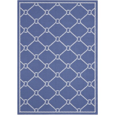 Waverly NauticalNavy Indoor/Outdoor Area Rug by Nourison