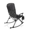 Oniva 2pc Portable Outdoor Rocking Camp Chair - Gunmetal Gray - 2 of 4