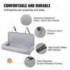 VEVOR Dog Car Seat, Waterproof Dog Booster Seat for Car, Pet Car Seat with Clip-On Safety Leash, PP Cotton Filling, Dog Car Bed - 4 of 4