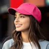 Dalix Lil Peach Embroidered Cotton Summer Cute Outdoor Baseball Cap Dad Hat Womens - 4 of 4