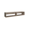 59.1" Manufactured Wood TV Stand with 2 Shelves, Compact Design, and FSC Certified for Living Room and Bedroom - 3 of 4