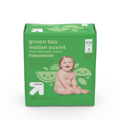 target green tea melon wipes