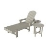 WestinTrends Dylan 2 Piece Adirondack Reclining Chaise Lounge With Arms - 3 of 4