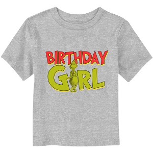 Toddler's Dr. Seuss Birthday Girl Grinch T-Shirt - 1 of 3