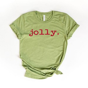 Simply Sage Market Women's Jolly Typewriter Short Sleeve Graphic Tee - 1 of 2