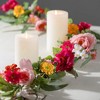 Sullivans Artificial 66.25" Vibrant Floral Garland - 3 of 4