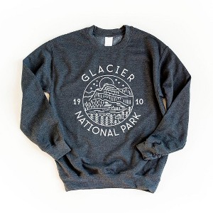 Simply Sage Market Women's Graphic Sweatshirt Glacier National Park - 1 of 2
