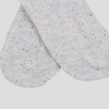 Alilang Women's Chic Style Solid Speckled Crew Socks Non Slip Cotton for Casual 2 Pairs 4 Season - 3 of 4
